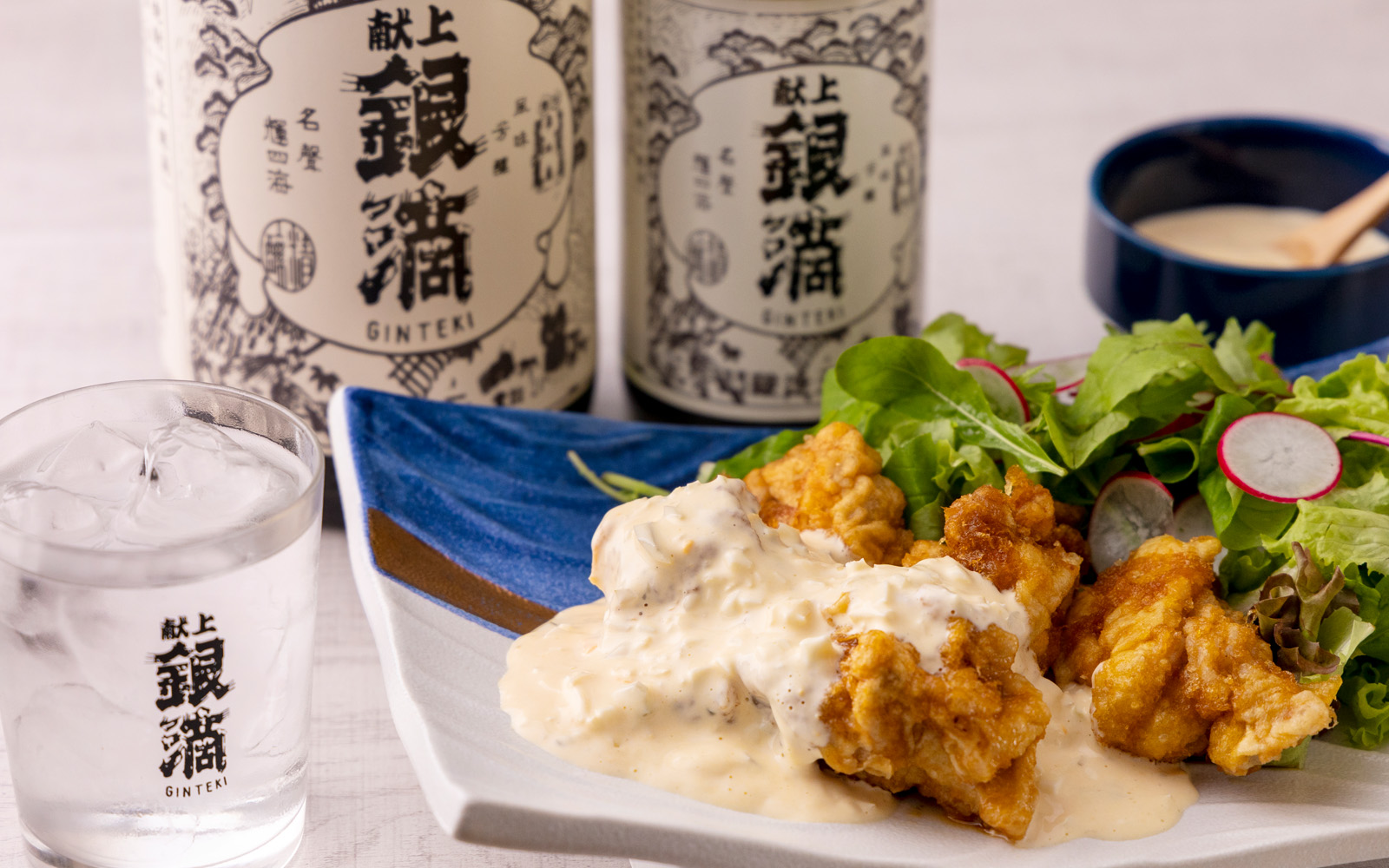 献上銀滴25度とチキン南蛮01